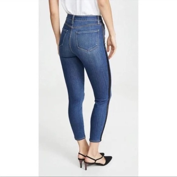 NWT L’Agence Margot Satin Tux Black Stripe Neptune Jeans
NWT - Picture 4 of 5